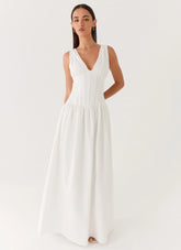 Eunbi Maxi Dress White