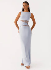 Karma Maxi Dress Blue