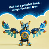 LEGO DREAMZzz Zoeys Time Owl Building Toy Pretend Play Set for Girls Boys Storytelling Toy for Kids Ages 8 with 2 Construction Modes Gift Idea for Birthdays Holidays 71494