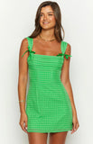 Layla Green Tie Back Mini Dress