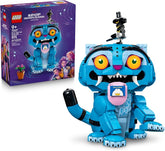 LEGO Kpop Demon Hunters Derpy Tiger and Sussie Bird 72537 Building Toy for Girls Boys Ages 9 Collectible Movie Display for Bedroom or Book Shelf W Flower Pots Letters