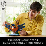 LEGO Icons Kingfisher Bird Model Creative Set for Adults to Build and Display Relaxing Project for Bird Lovers Enthusiasts Ideal Gift for Home and Office Décor 10331