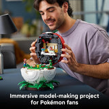 LEGO Pokémon Iconic Trainer Moments Poké Ball 72154 Collectible Building Set for Adults Ages 18 Pokémon Model Kit with 3 Minifigures 2 Pokémon Figures Gift for Gamers