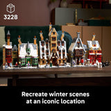 LEGO Harry Potter Hogsmeade Village Collectors Edition Building Set for Adults Ages 18 Craft 7 Iconic Buildings Kit Includes 12 Minifigures Gift Idea for Birthdays and Fans 76457