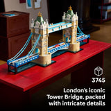 LEGO Architecture Tower Bridge 21067 Building Set for Adults Ages 18 Relaxation Activity Decor for Home Office 3745 pieces Gift for Men Women