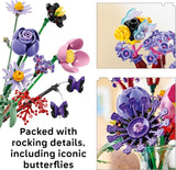 LEGO Botanicals Olivia Rodrigos Flower Bouquet 11507 Building Toys for Girls Boys Ages 9 Bedroom Decor for Fans Artificial Flowers 400 pieces Gift for Birthdays
