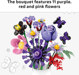 LEGO Botanicals Olivia Rodrigos Flower Bouquet 11507 Building Toys for Girls Boys Ages 9 Bedroom Decor for Fans Artificial Flowers 400 pieces Gift for Birthdays
