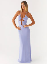 Roberta Maxi Dress Heather Blue