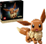 LEGO Pokémon Eevee - Collectible Building Set for Adults. Ages 18+ - Posable Pokémon Figure for Display - Desk. Bookshelf or Home Office Decor - Gift for Men & Women - 72151