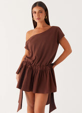 Ettie Mini Dress Chocolate