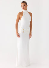 Forever Radiant Maxi Dress White