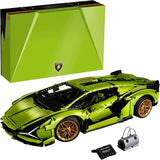 LEGO Technic Lamborghini Sián FKP 37 Building Sets for Adults - Detailed Lamborghini Model Car Kit for Men & Women. Ages 18+ Years - Display in Room as Decor - 42115