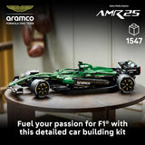 LEGO Technic Aston Martin Aramco AMR25 F1 Car - Juego de construcción para adultos. mayores de 18 años - Kit de modelo de automóvil con características detalladas - Decoración de dormitorio o