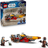 LEGO Star Wars - Juguetes de construcción del vehículo espacial de Cobb Vanth para niños y niñas - Juego de simulación para niños y fanáticos. a partir de 7 años - Regalo para cumpleaños - Con