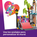 LEGO Friends Casa Familiar de Liann - Juego de Construcción de Muñecas para Niñas y Niños - Juego de Simulación para Niños. Edades 7+ - Con 4 Minimuñecas. 2 Figuras de Juguetes Mascotas y Accesorios