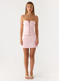 All My Ladies Low Rise Mini Skirt Petal Pink