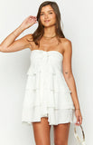 Miller White Strapless Mini Dress