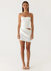 Cosmala Mini Dress White
