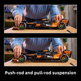 LEGO Technic McLaren MCL39 F1 Car Building Set for Adults Room or Office Decor for Men Women Ages 18 Gift for Birthdays Authentic Details 42228