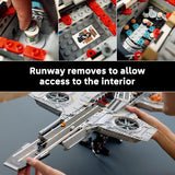 LEGO Marvel SHIELD Helicarrier Collectible Building Set for Adults Ages 18 Marvel Bedroom or Home Office Decor Includes 6 Minifigures Gift for Men Women 76354