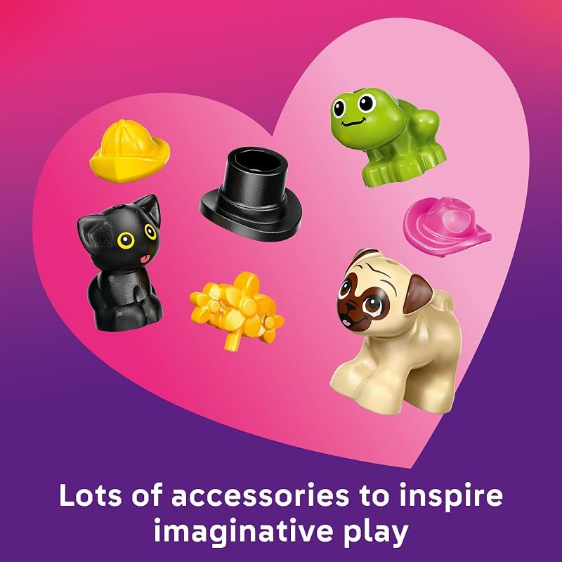 LEGO Friends Pet Accessories Van Building Toy for Girls Boys Pretend Play Set for Kids Ages 6 W Nova Aliya Minidolls 3 Pet Figures Accessories Gift Idea for Birthdays 42678