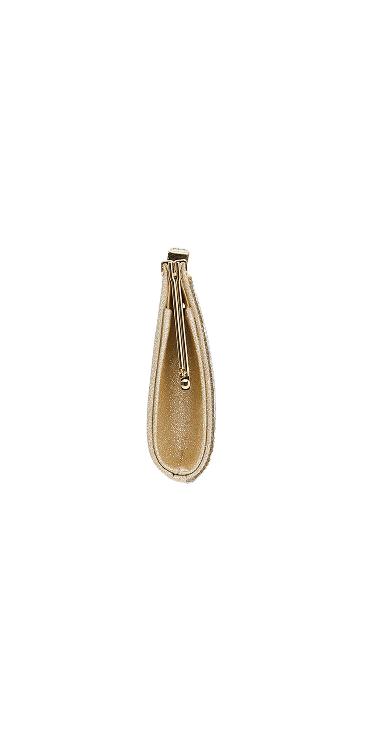 Micro Rhinestone Glitter Handbag with Top Closure