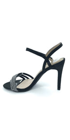 Rhinestone Strappy High Heel Stiletto Sandal