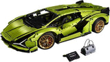LEGO Technic Lamborghini Sián FKP 37 Building Sets for Adults - Detailed Lamborghini Model Car Kit for Men & Women. Ages 18+ Years - Display in Room as Decor - 42115