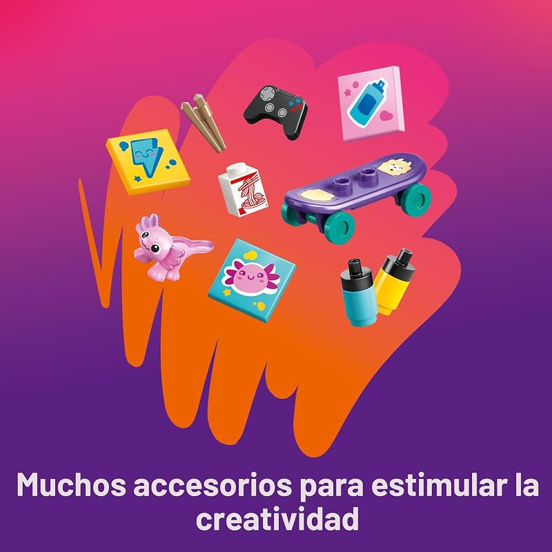 LEGO Friends Casa Familiar de Liann - Juego de Construcción de Muñecas para Niñas y Niños - Juego de Simulación para Niños. Edades 7+ - Con 4 Minimuñecas. 2 Figuras de Juguetes Mascotas y Accesorios