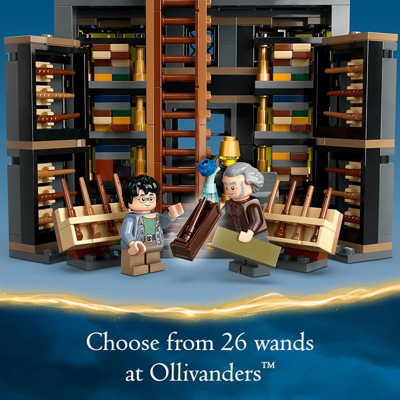 LEGO Harry Potter Ollivanders & Madam Malkin's Robes Building Toys - Harry Potter Toys for Kids. Boys & Girls. Age 8+ - Birthday Gift - 76439