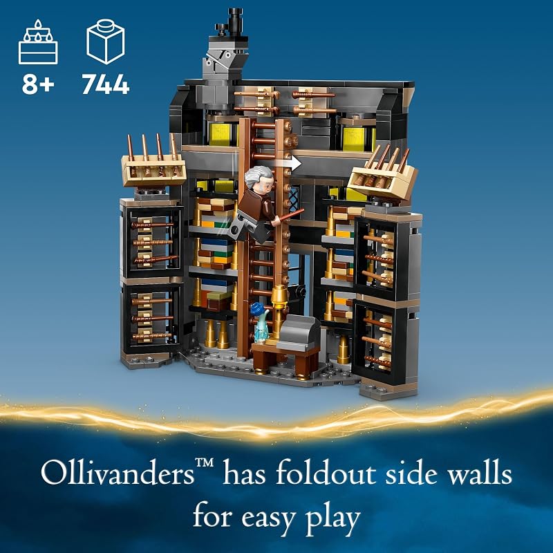 LEGO Harry Potter Ollivanders & Madam Malkin's Robes Building Toys - Harry Potter Toys for Kids. Boys & Girls. Age 8+ - Birthday Gift - 76439