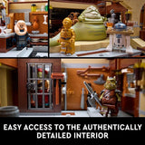 LEGO Star Wars Jabba's Sail Barge Building Sets for Adults - Star Wars Ship Collectibles Set for Fans - Building Kit with 450 Pieces. 11 Minifigures - Gifts for Men & Women - 75397