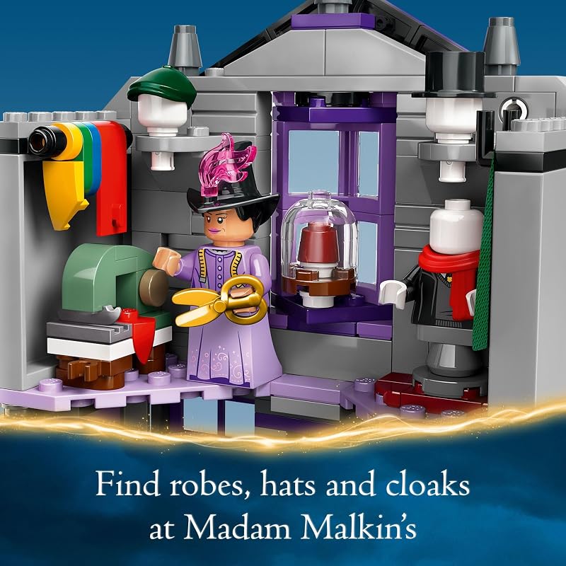 LEGO Harry Potter Ollivanders & Madam Malkin's Robes Building Toys - Harry Potter Toys for Kids. Boys & Girls. Age 8+ - Birthday Gift - 76439