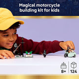 LEGO Harry Potter Hagrid & Harry's Privet Drive Escape Building Toy for Boys & Girls - Pretend Play Set for Kids. Ages 8+ - W/Mini Hagrid's Motorcycle & 4 Minifigures - Gift for Birthdays - 76459