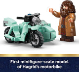 LEGO Harry Potter Hagrid & Harry's Privet Drive Escape Building Toy for Boys & Girls - Pretend Play Set for Kids. Ages 8+ - W/Mini Hagrid's Motorcycle & 4 Minifigures - Gift for Birthdays - 76459