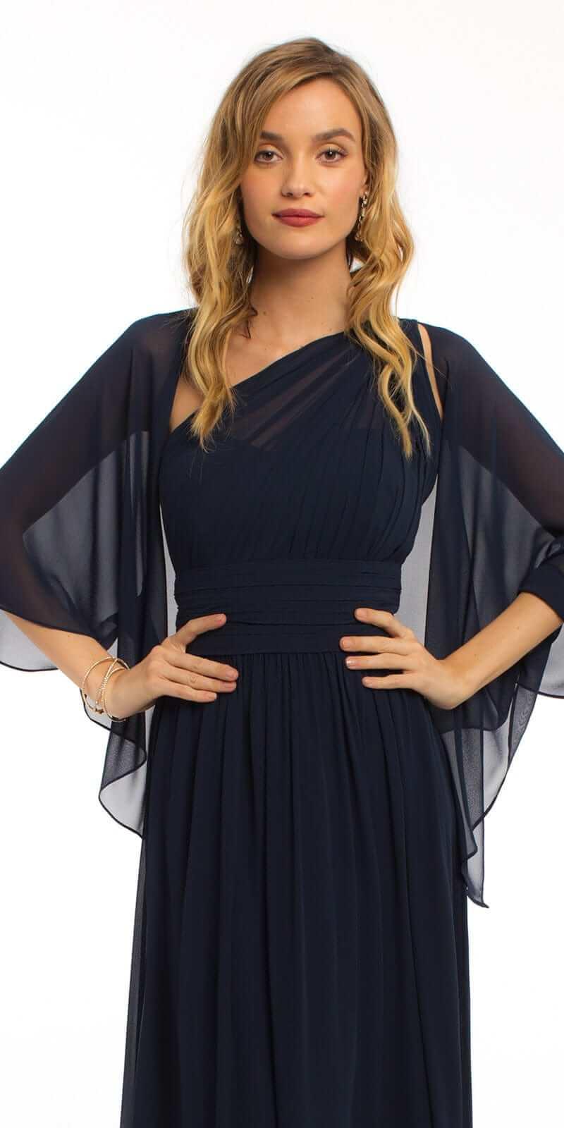 Chiffon Convertible Cape