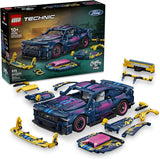 LEGO Technic Custom Garage Ford Mustang GT Car 42236 Customizable Building Toys for Boys Girls Ages 10 Toy Car for Display for Bedroom 973 pieces Gifts for Kids