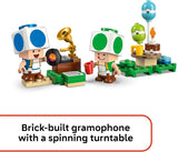 LEGO Super Mario Party at Toads House Building Toy Pretend Play Set for Boys Girls Ages 7 Kids Building Blocks with Digital Action 2 Toad Toy Figures Gift Idea for Birthdays 72041