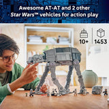LEGO Star Wars Imperial Remnant AT AT with INT 4 75454 Building Toy for Boys Girls Ages 10 Display as Bedroom Decor 6 Minifigures 1453 pieces Gift for Birthdays