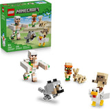 LEGO Minecraft Chicken Jockey Desert Attack 21592 Building Toys for Boys Girls Ages 9 Sturdy Build for Pretend Play 428 pieces Gift for Birthdays