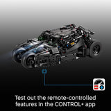 LEGO Technic Batmobile Tumbler 42239 Building Toys for Boys Girls Ages 12 The Dark Knight Batmobile Set Display as Bedroom Decor 719 pieces Gift Idea